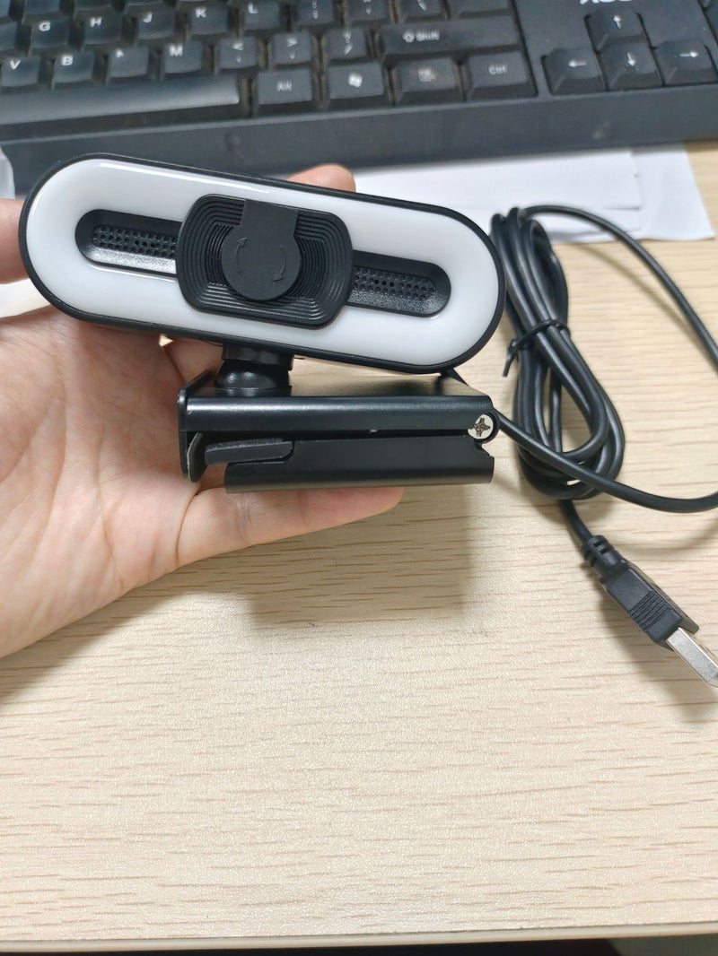 B11 Autofocus Computer Camera 4K Fill Light Camera Usb Camera Live Conference Camera - Image 1